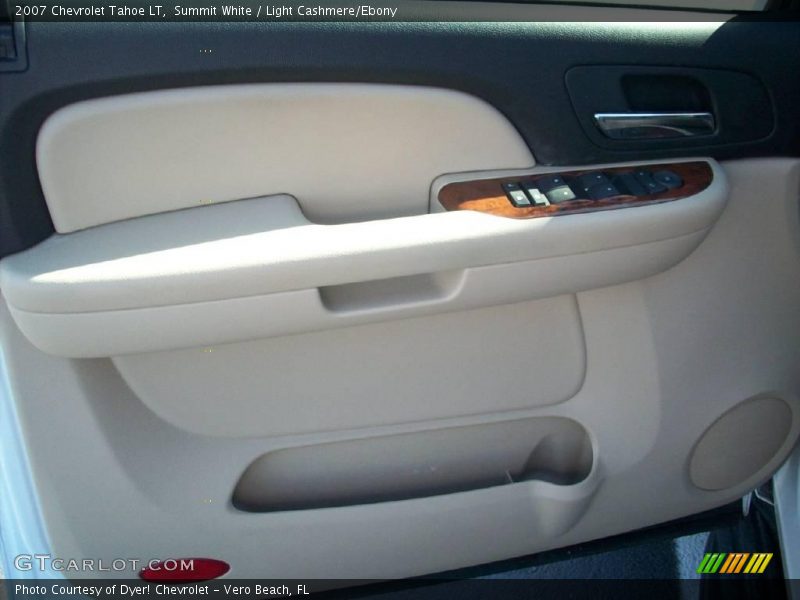 Summit White / Light Cashmere/Ebony 2007 Chevrolet Tahoe LT