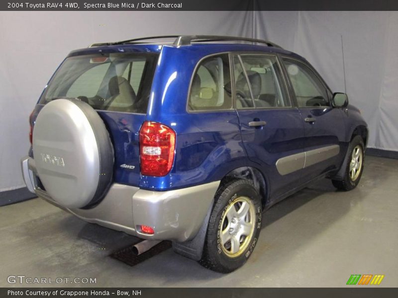 Spectra Blue Mica / Dark Charcoal 2004 Toyota RAV4 4WD