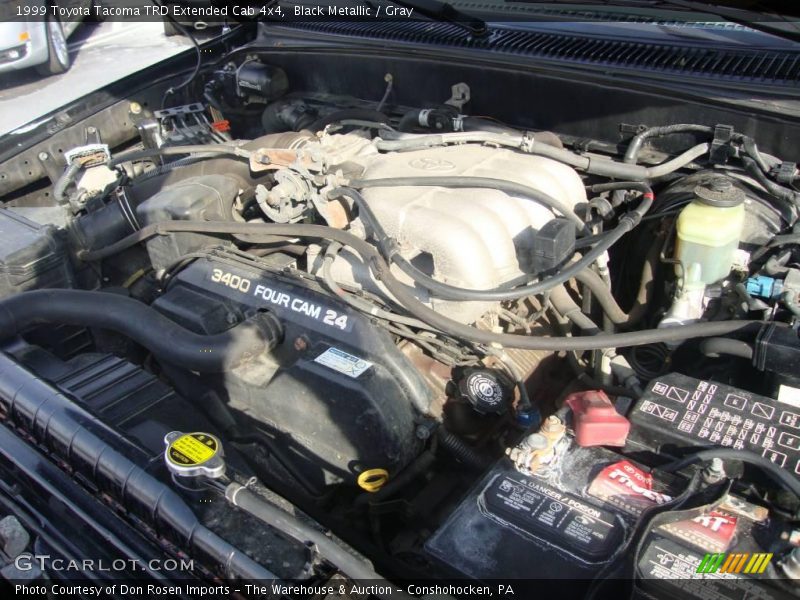 Black Metallic / Gray 1999 Toyota Tacoma TRD Extended Cab 4x4
