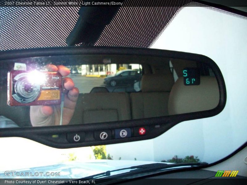 Summit White / Light Cashmere/Ebony 2007 Chevrolet Tahoe LT