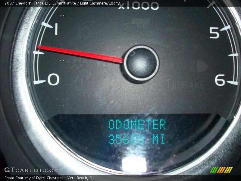 Summit White / Light Cashmere/Ebony 2007 Chevrolet Tahoe LT