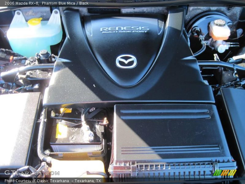 Phantom Blue Mica / Black 2006 Mazda RX-8