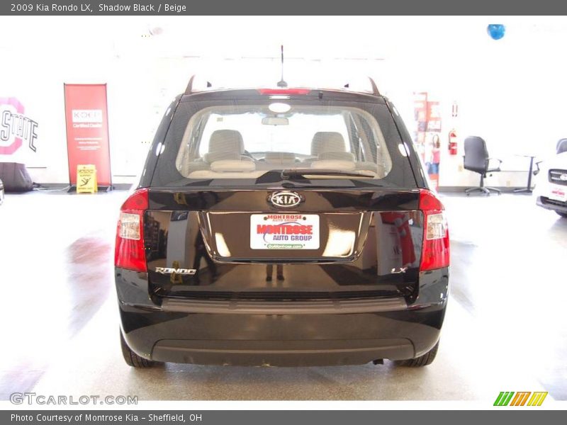 Shadow Black / Beige 2009 Kia Rondo LX