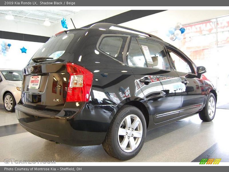Shadow Black / Beige 2009 Kia Rondo LX
