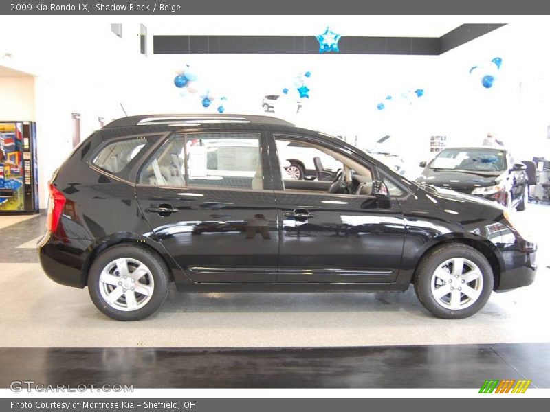 Shadow Black / Beige 2009 Kia Rondo LX