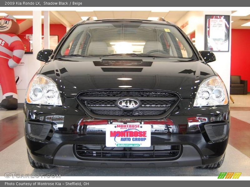 Shadow Black / Beige 2009 Kia Rondo LX