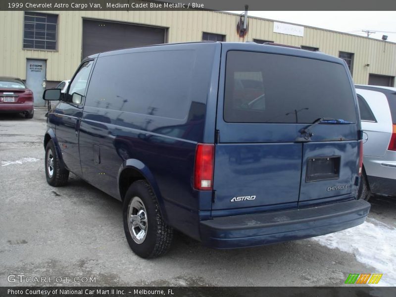 Medium Cadet Blue Metallic / Blue 1999 Chevrolet Astro Cargo Van