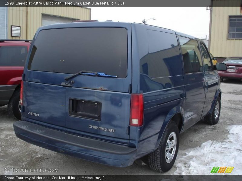 Medium Cadet Blue Metallic / Blue 1999 Chevrolet Astro Cargo Van
