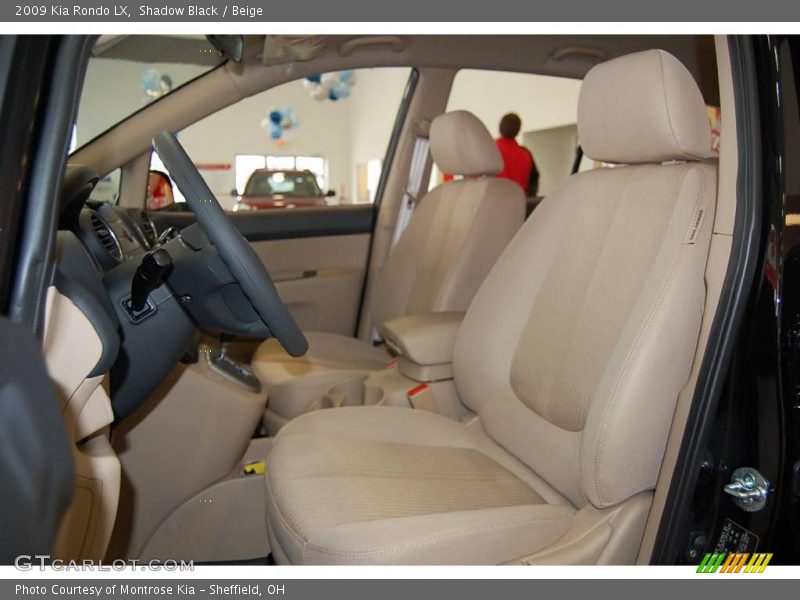 Shadow Black / Beige 2009 Kia Rondo LX