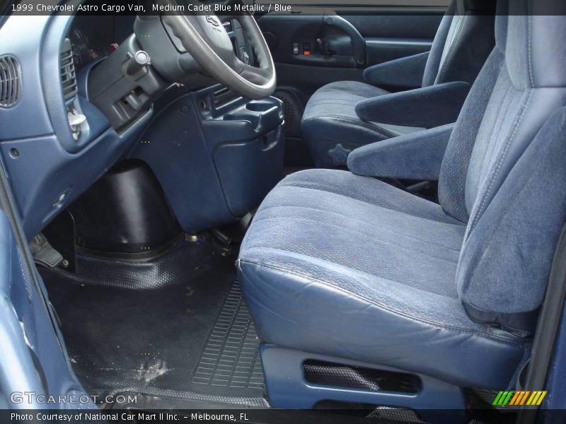 Medium Cadet Blue Metallic / Blue 1999 Chevrolet Astro Cargo Van