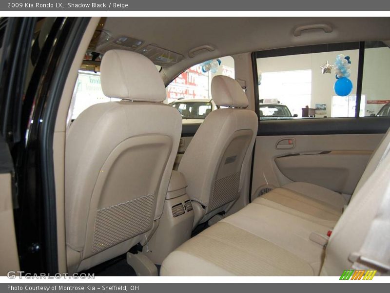 Shadow Black / Beige 2009 Kia Rondo LX