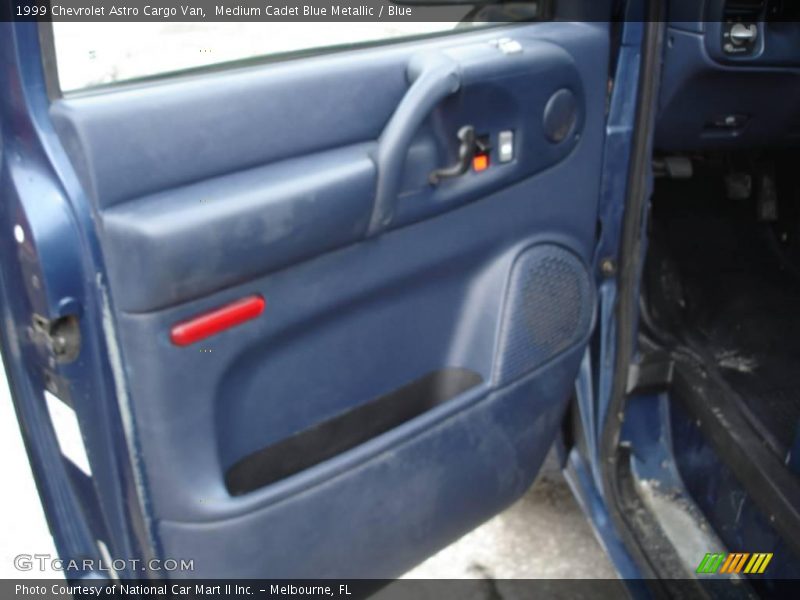 Medium Cadet Blue Metallic / Blue 1999 Chevrolet Astro Cargo Van