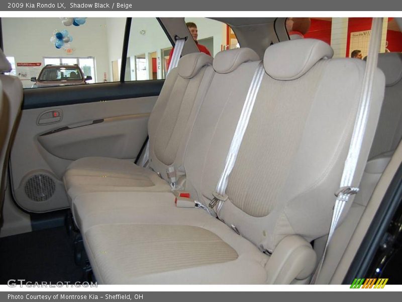 Shadow Black / Beige 2009 Kia Rondo LX