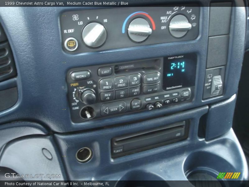 Medium Cadet Blue Metallic / Blue 1999 Chevrolet Astro Cargo Van