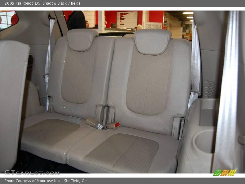 Shadow Black / Beige 2009 Kia Rondo LX