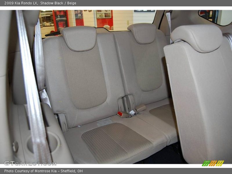 Shadow Black / Beige 2009 Kia Rondo LX