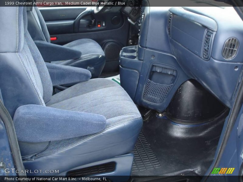 Medium Cadet Blue Metallic / Blue 1999 Chevrolet Astro Cargo Van