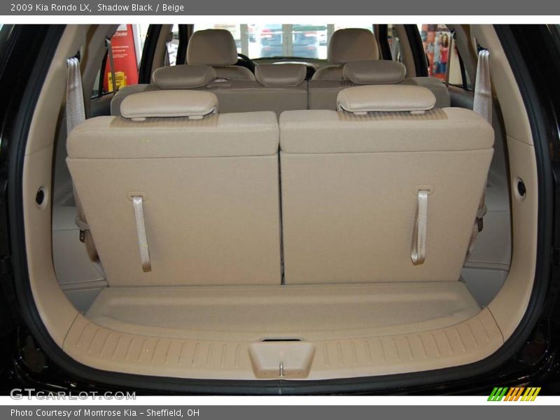 Shadow Black / Beige 2009 Kia Rondo LX