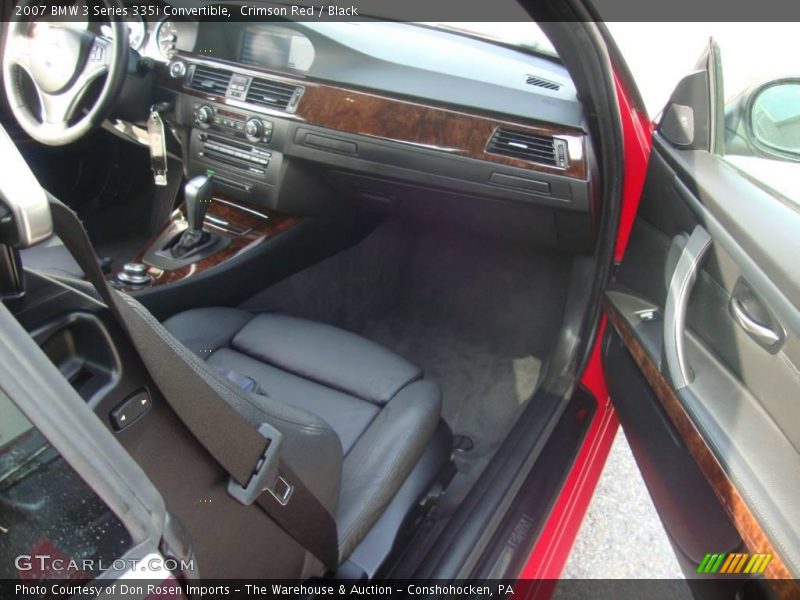 Crimson Red / Black 2007 BMW 3 Series 335i Convertible