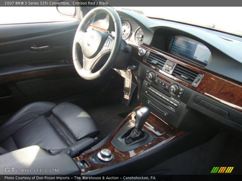 Crimson Red / Black 2007 BMW 3 Series 335i Convertible
