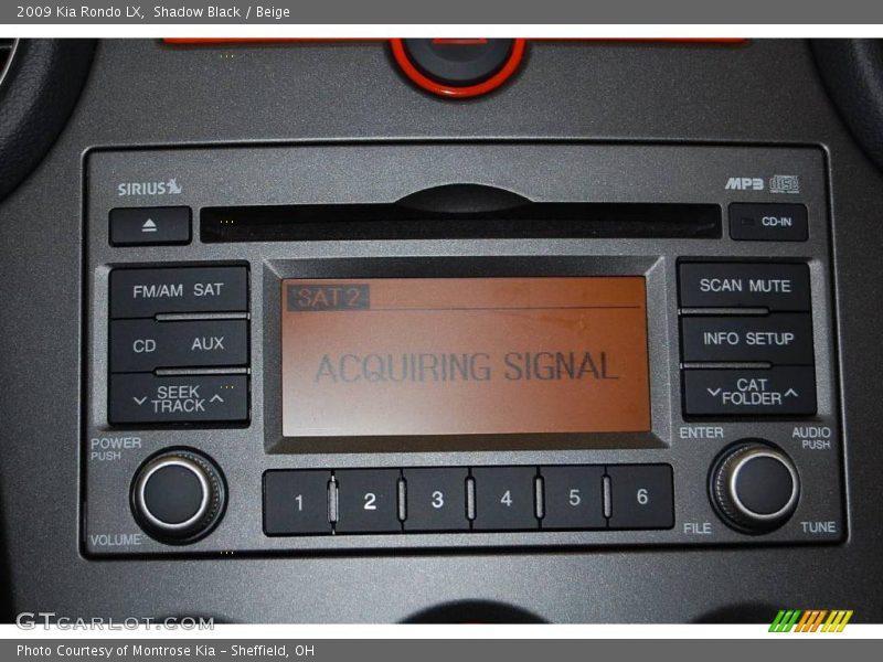 Shadow Black / Beige 2009 Kia Rondo LX