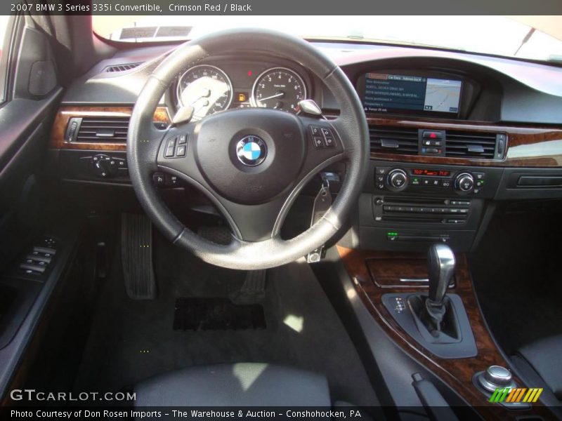Crimson Red / Black 2007 BMW 3 Series 335i Convertible