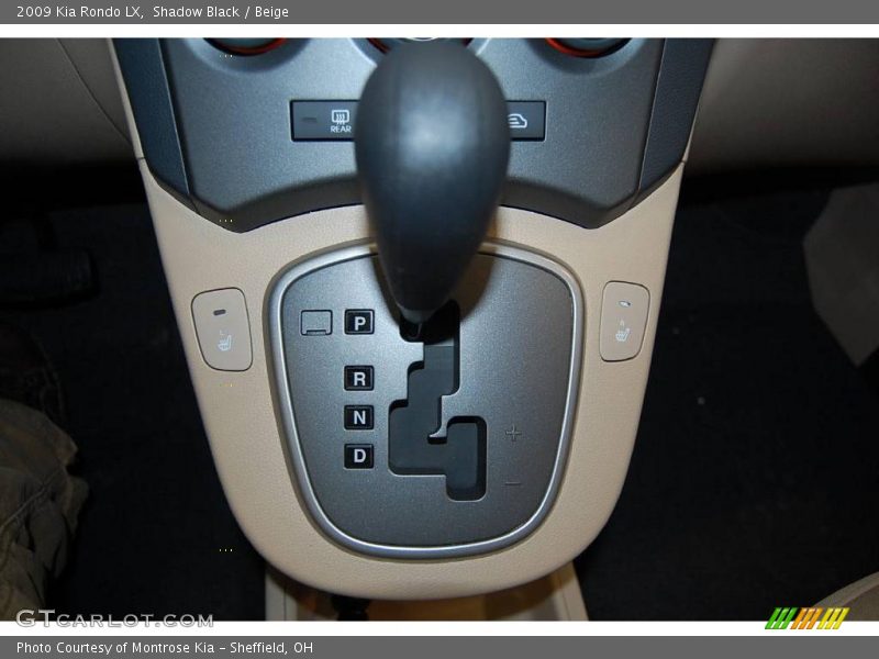 Shadow Black / Beige 2009 Kia Rondo LX