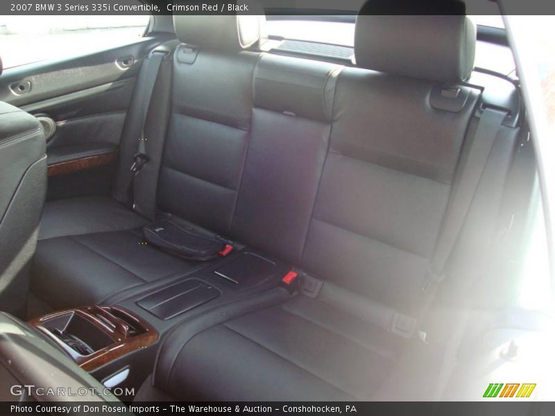 Crimson Red / Black 2007 BMW 3 Series 335i Convertible