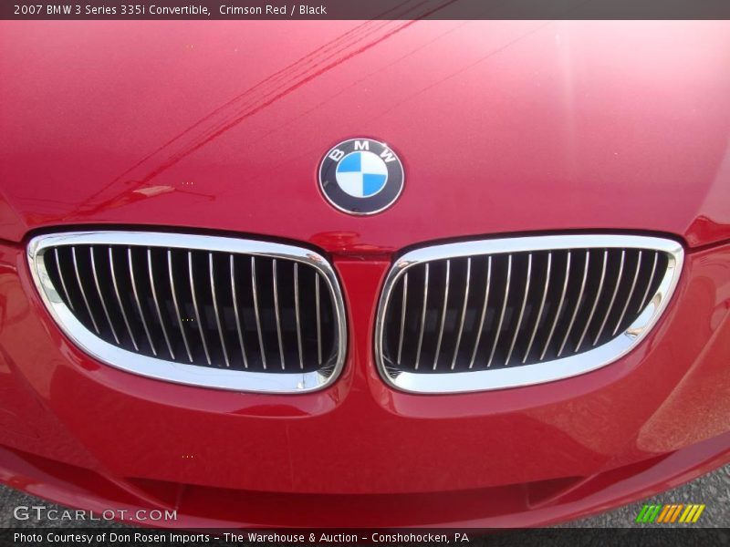 Crimson Red / Black 2007 BMW 3 Series 335i Convertible