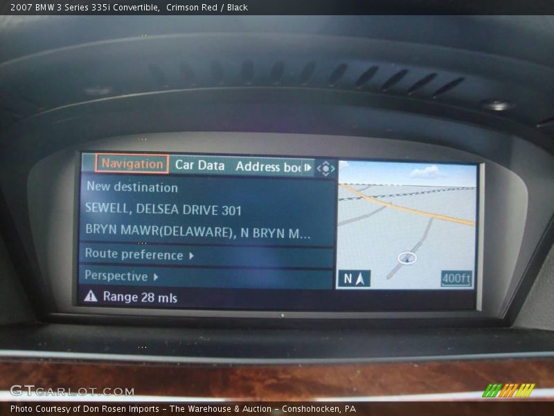 Crimson Red / Black 2007 BMW 3 Series 335i Convertible