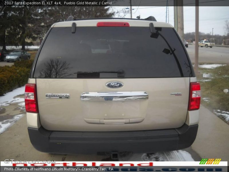 Pueblo Gold Metallic / Camel 2007 Ford Expedition EL XLT 4x4