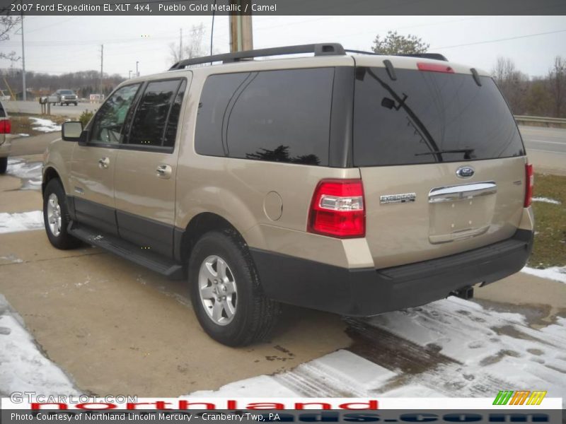 Pueblo Gold Metallic / Camel 2007 Ford Expedition EL XLT 4x4