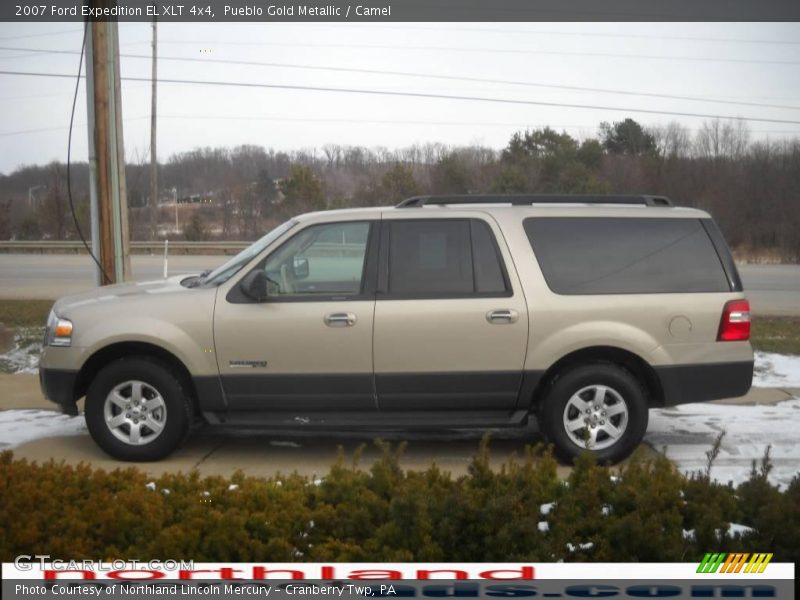 Pueblo Gold Metallic / Camel 2007 Ford Expedition EL XLT 4x4