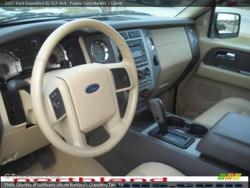 Pueblo Gold Metallic / Camel 2007 Ford Expedition EL XLT 4x4