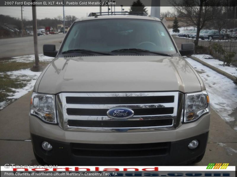 Pueblo Gold Metallic / Camel 2007 Ford Expedition EL XLT 4x4