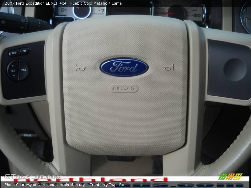 Pueblo Gold Metallic / Camel 2007 Ford Expedition EL XLT 4x4