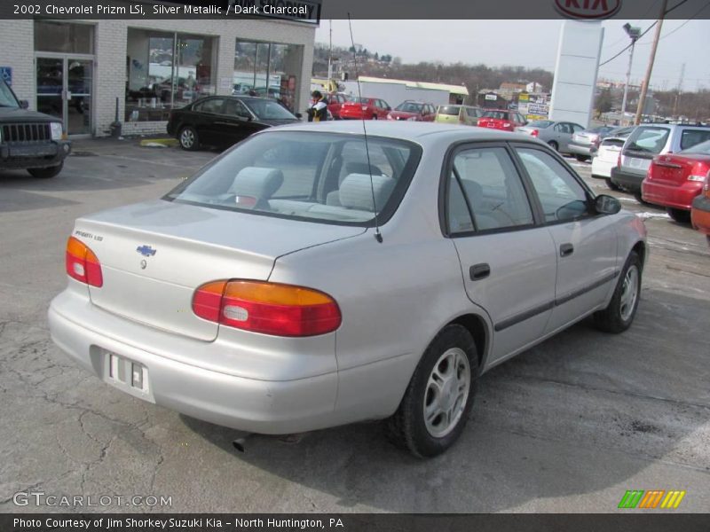 Silver Metallic / Dark Charcoal 2002 Chevrolet Prizm LSi