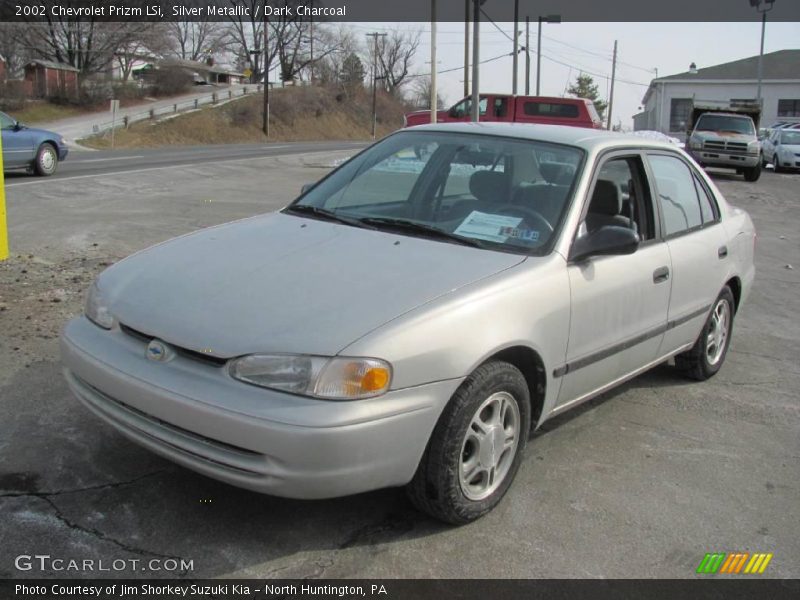 Silver Metallic / Dark Charcoal 2002 Chevrolet Prizm LSi