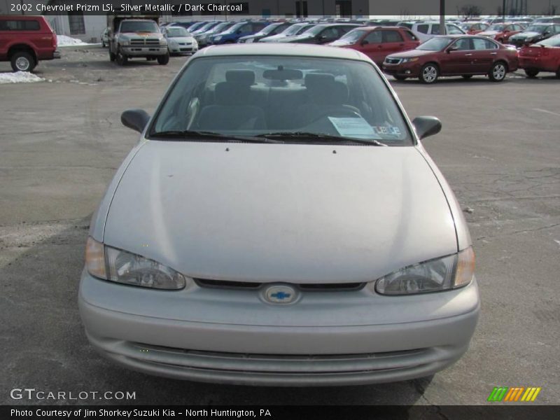 Silver Metallic / Dark Charcoal 2002 Chevrolet Prizm LSi