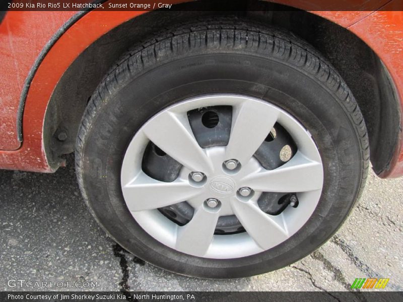 Sunset Orange / Gray 2009 Kia Rio Rio5 LX Hatchback