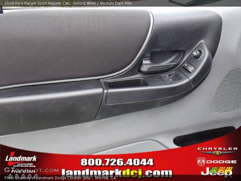 Oxford White / Medium Dark Flint 2009 Ford Ranger Sport Regular Cab