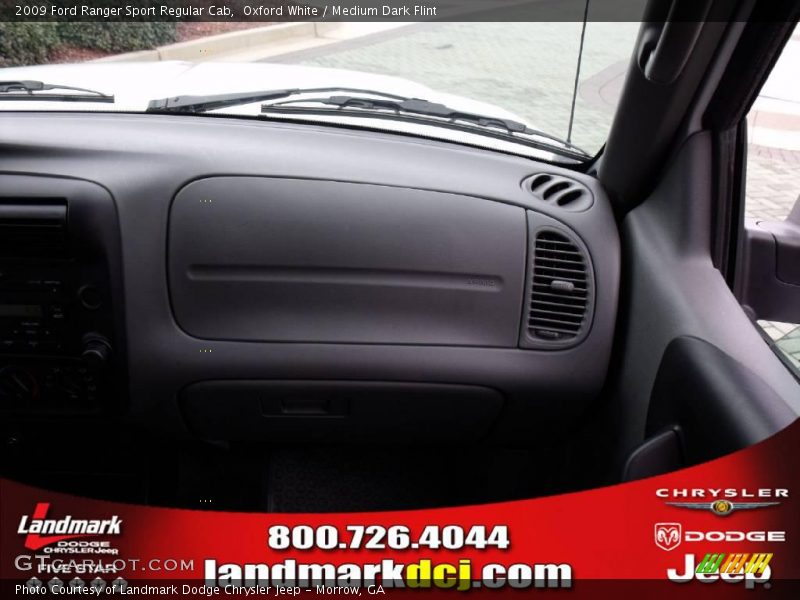 Oxford White / Medium Dark Flint 2009 Ford Ranger Sport Regular Cab