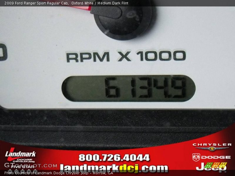 Oxford White / Medium Dark Flint 2009 Ford Ranger Sport Regular Cab