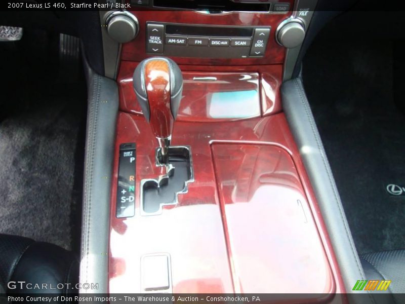 Starfire Pearl / Black 2007 Lexus LS 460