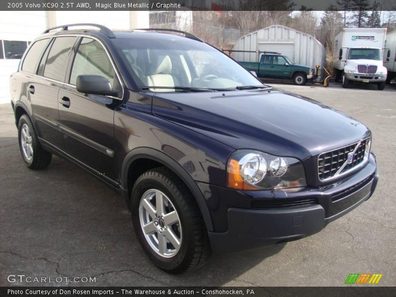 Magic Blue Metallic / Graphite 2005 Volvo XC90 2.5T AWD