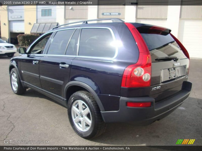 Magic Blue Metallic / Graphite 2005 Volvo XC90 2.5T AWD