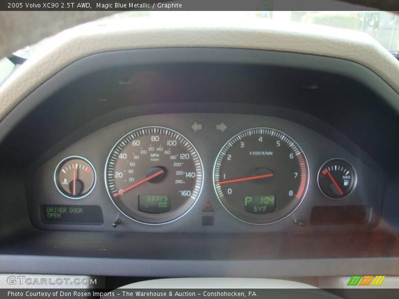 Magic Blue Metallic / Graphite 2005 Volvo XC90 2.5T AWD