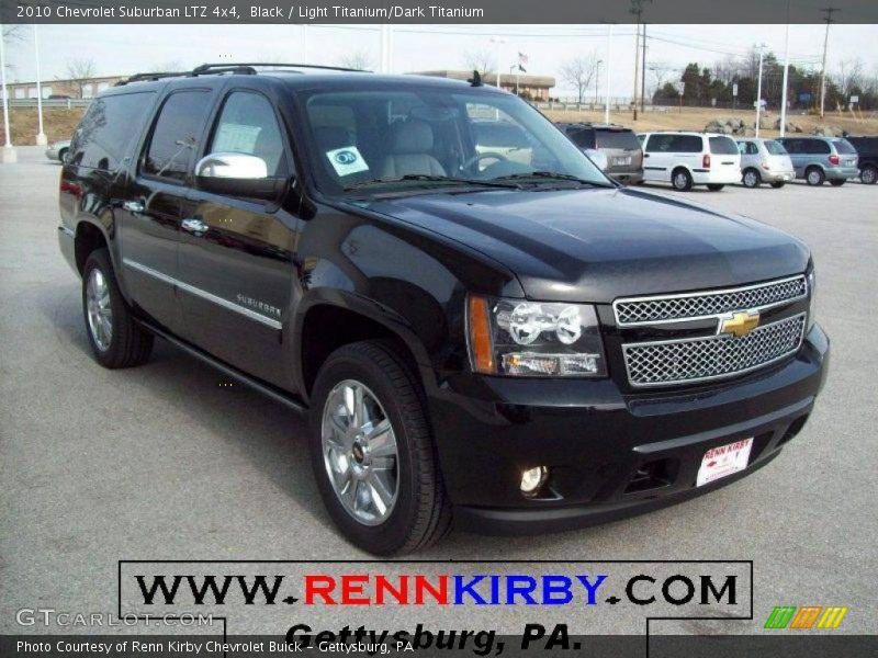 Black / Light Titanium/Dark Titanium 2010 Chevrolet Suburban LTZ 4x4