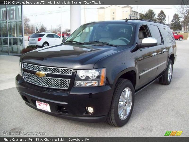 Black / Light Titanium/Dark Titanium 2010 Chevrolet Suburban LTZ 4x4