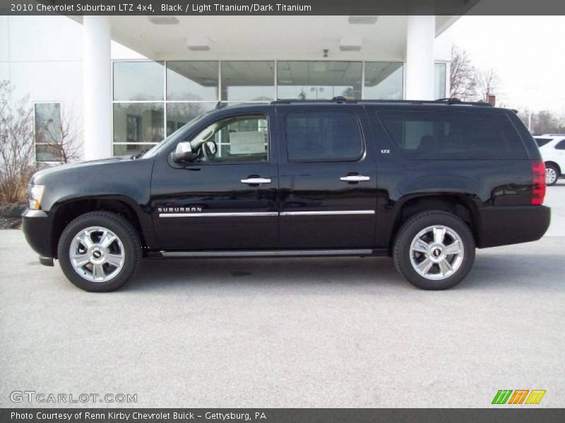Black / Light Titanium/Dark Titanium 2010 Chevrolet Suburban LTZ 4x4
